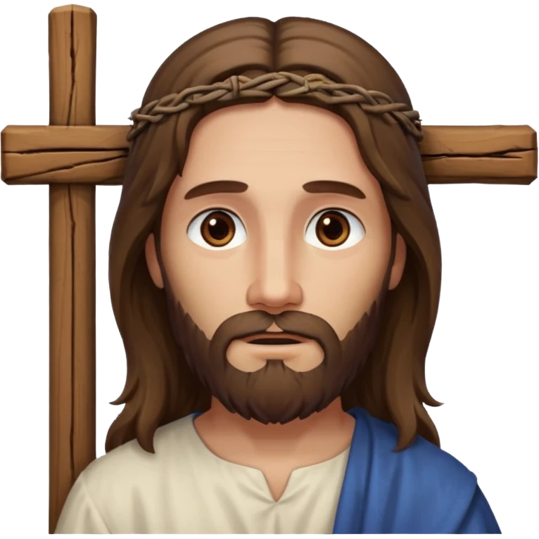 Jesus avec la croix emoji