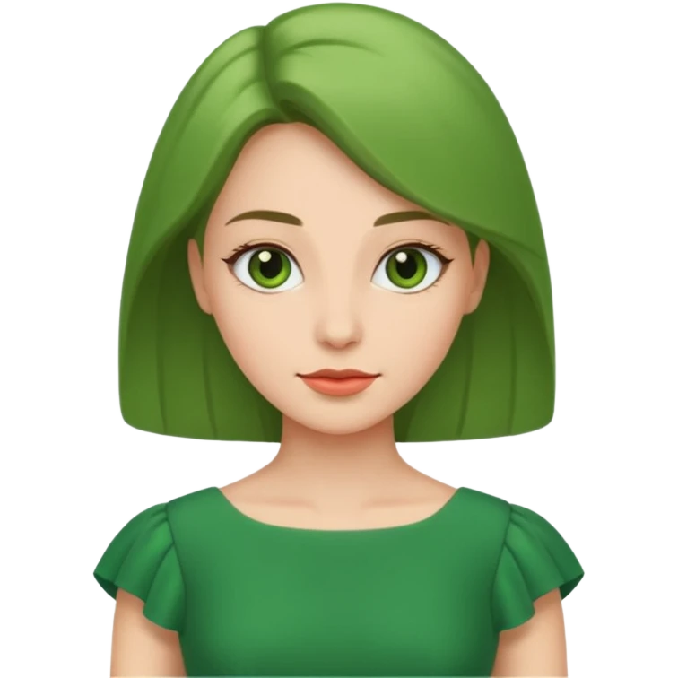 Security guard green dress emoji