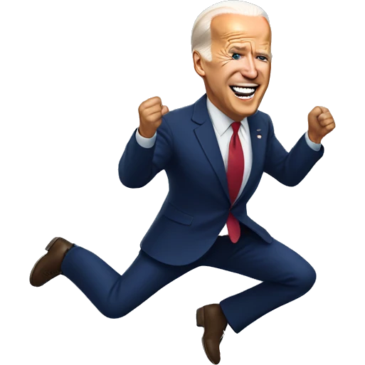 joe biden falling aslee emoji