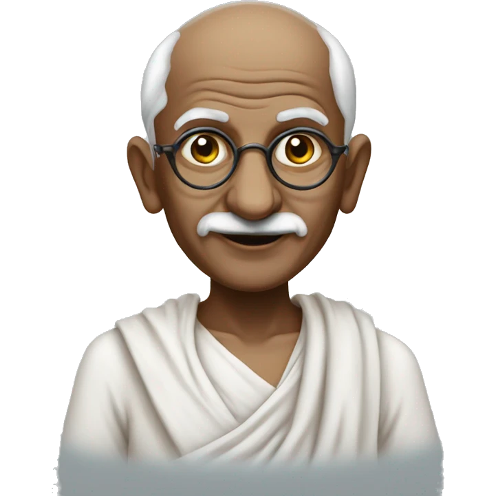 Gandhi emoji