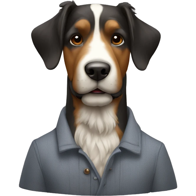 Un bouvier de l'Entlebuch emoji