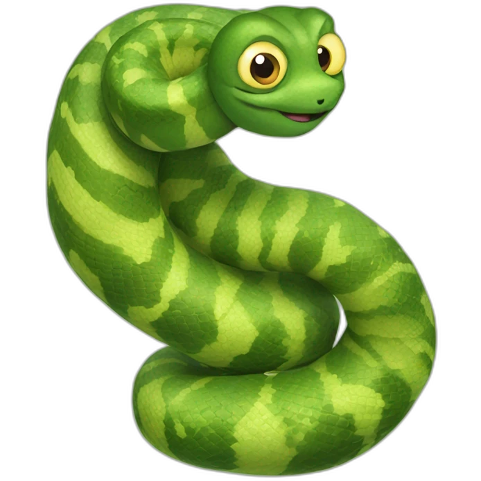 Caterpillar Snake emoji