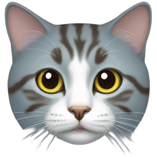cat blue russian emoji