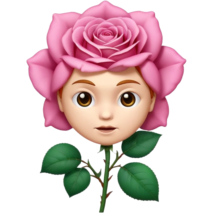 Pink roseUn emojin de chuky emoji