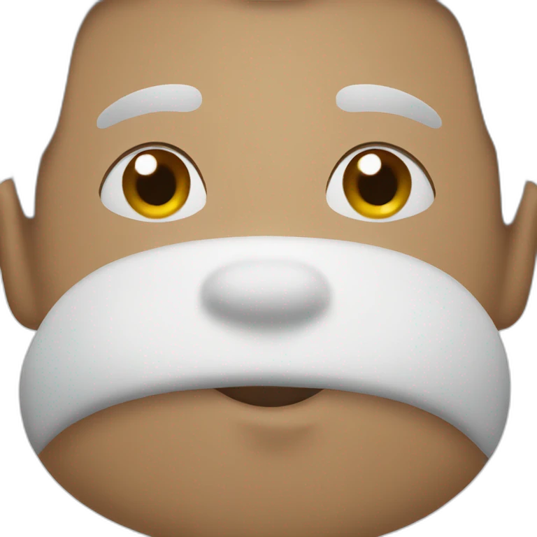 Men take nose emoji