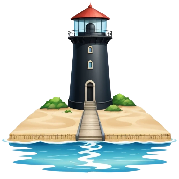 the sea is split in half. left half and right half of the water tower up, in the middle is a path on the floor of the sea emoji