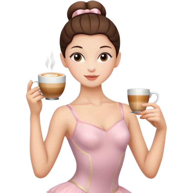 ballerina cappuccino emoji