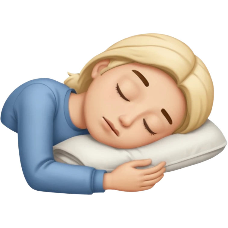 sleeping tired emoji