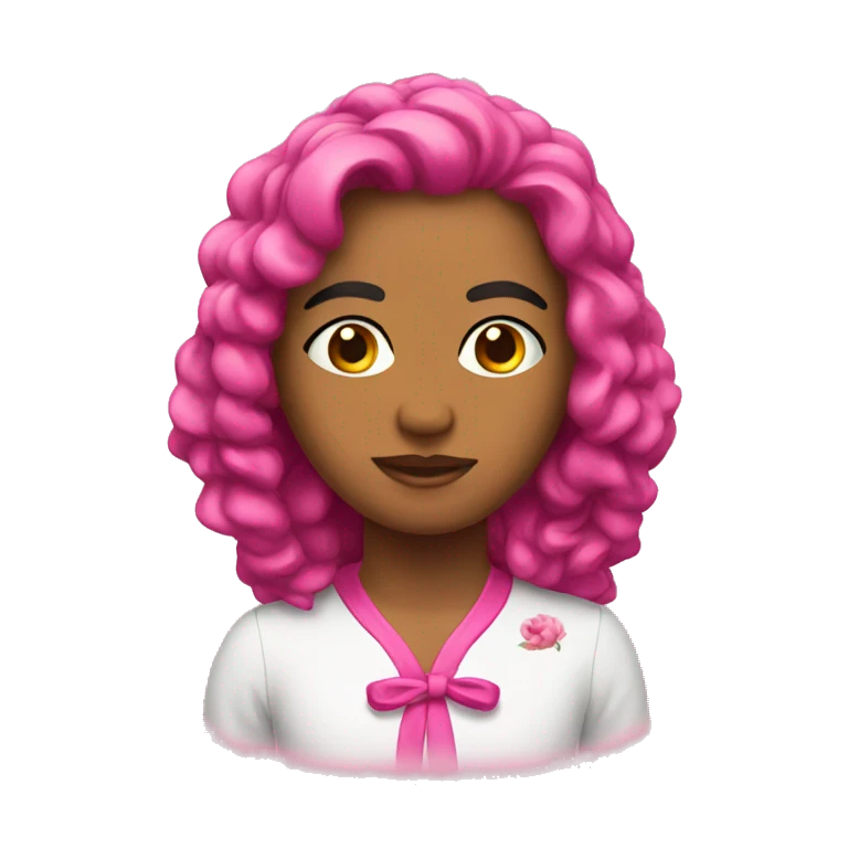 lazo rosa  emoji