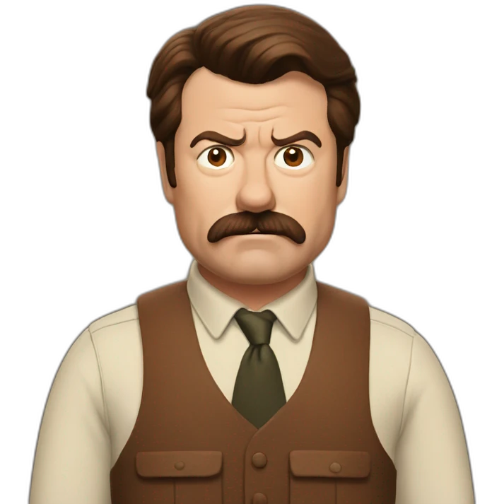 Ron Swanson emoji
