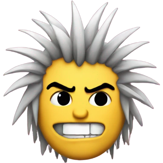punk emoji, hardcore rock face emoji with hands emoji