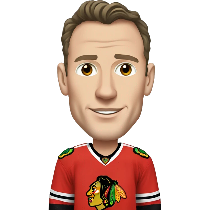 Jonathan Toews all dressed to the nines emoji