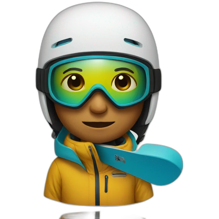 snowboarder emoji