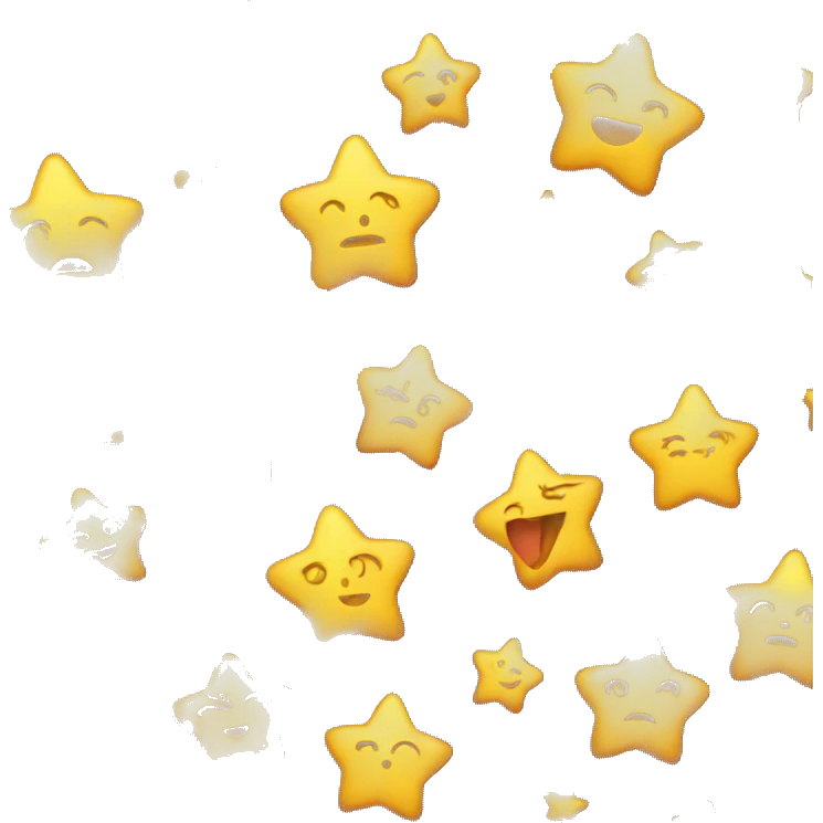 star without face emoji