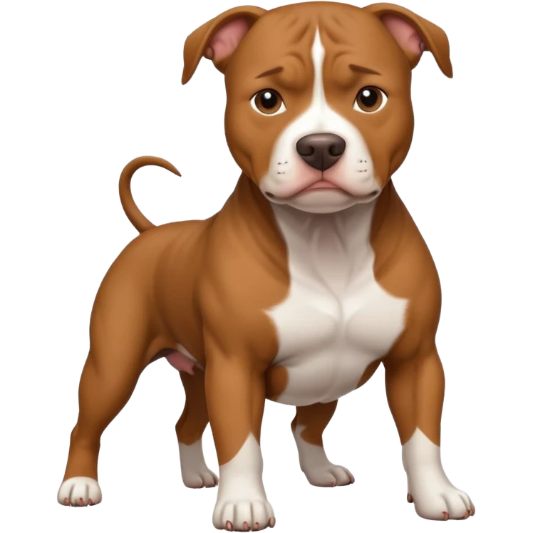Un pitbull emoji