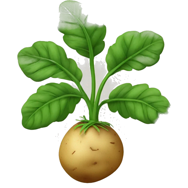 potato plant emoji
