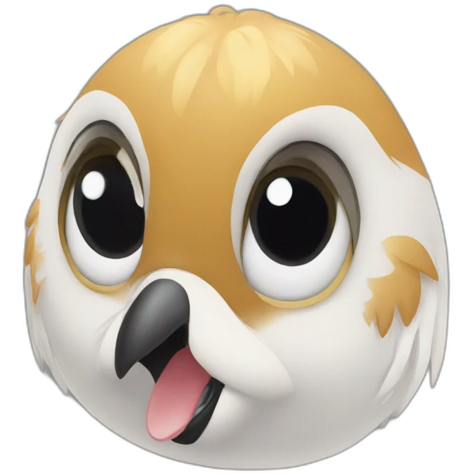 動く鳥 emoji