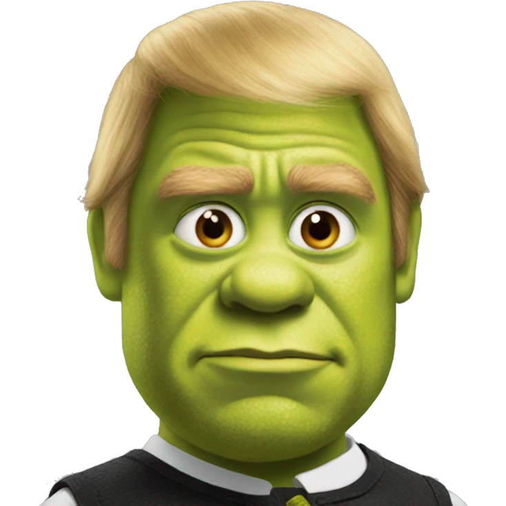 shrek trump emoji
