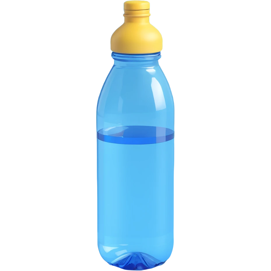 a simple water bottle emoji