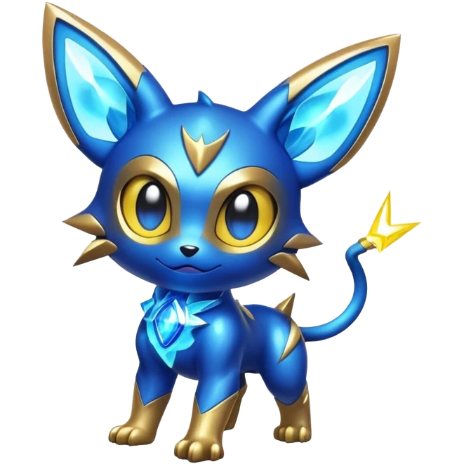  Shiny Sparkly Cool Epic Shinx-Fakémon-creature emoji