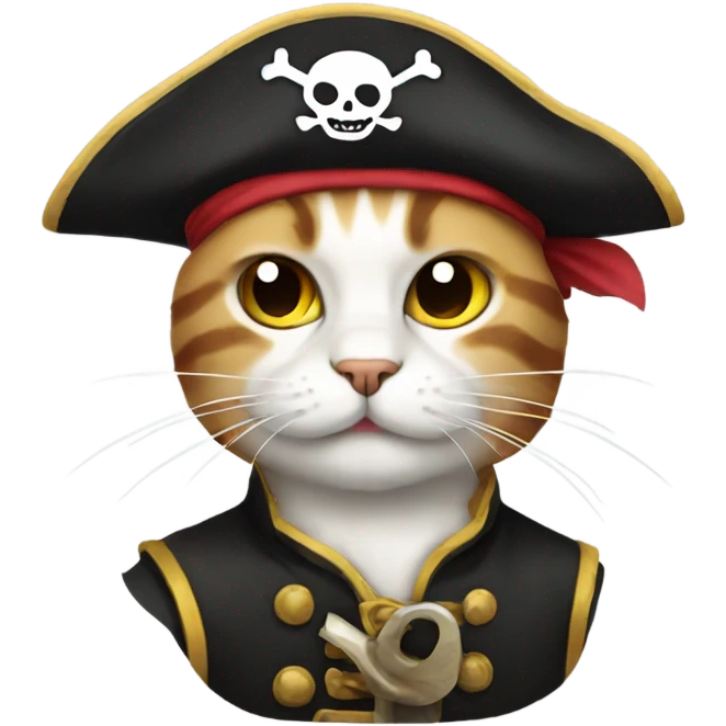 pirate cat emoji