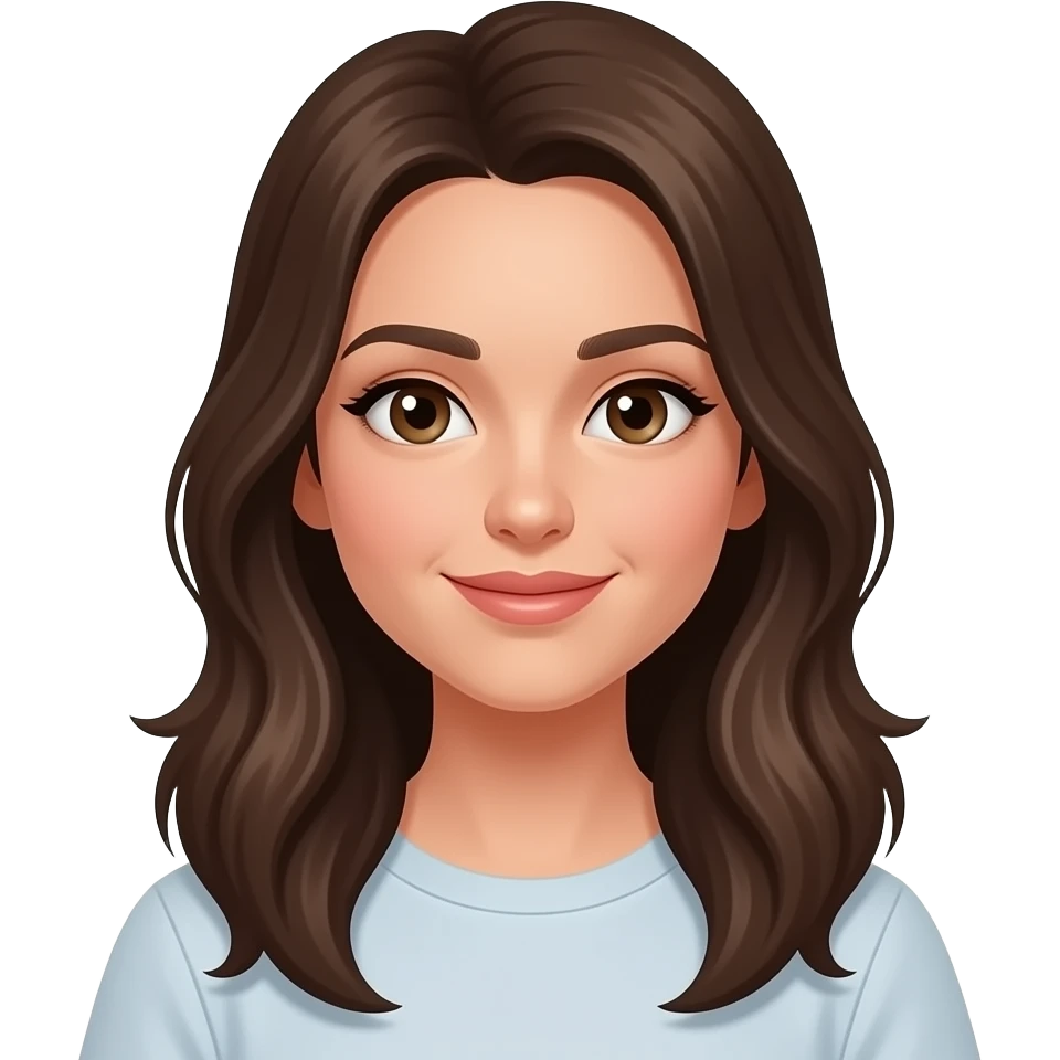 👧 brune Alicia emoji