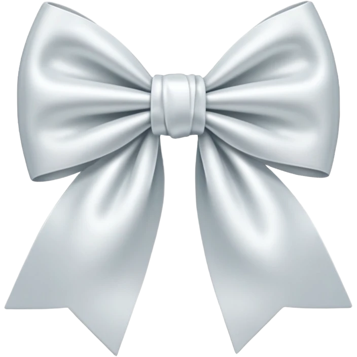 white bow emoji