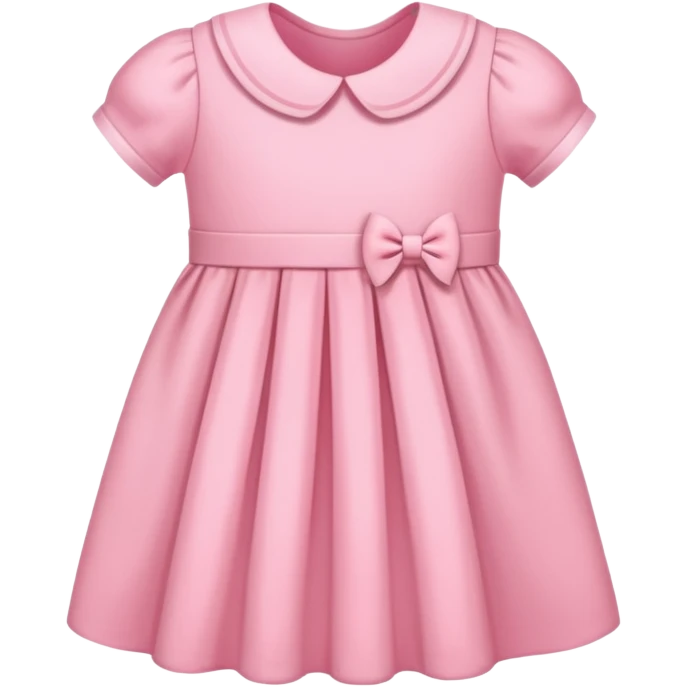 Baby dress pink emoji