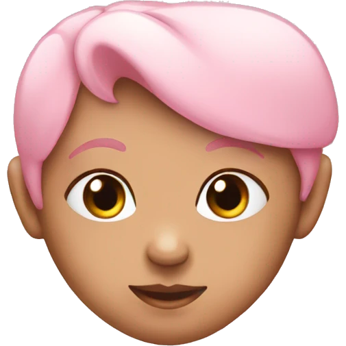 Baby pink heart  emoji
