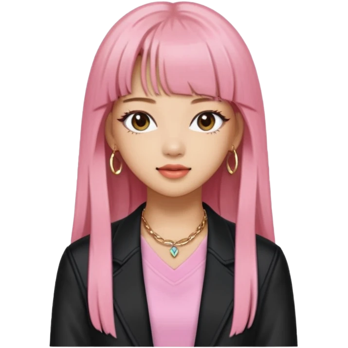 Lisa from BLACKPINK emoji