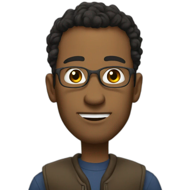 the dean from the tv show community emoji