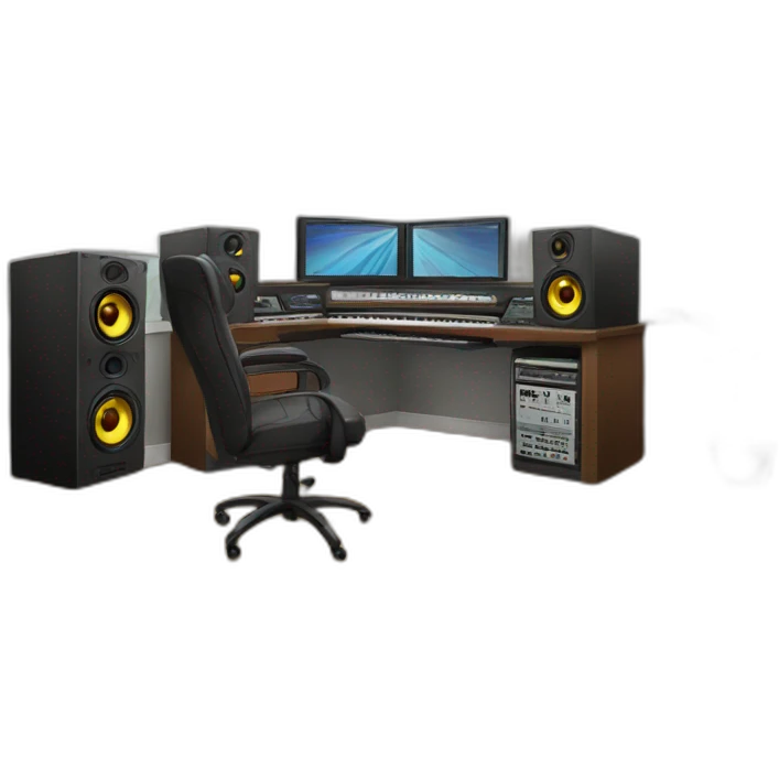 Home studio emoji