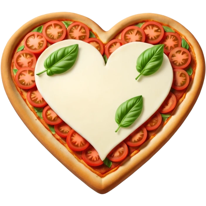 margarita pizza heart emoji