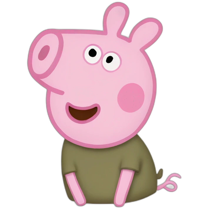 Peppa pig emoji
