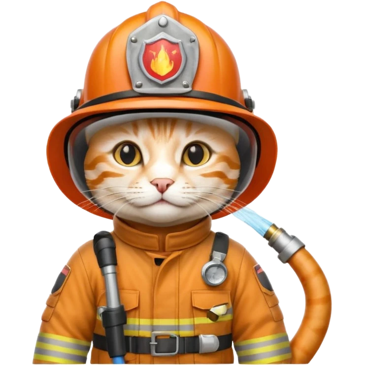 fireman cat emoji
