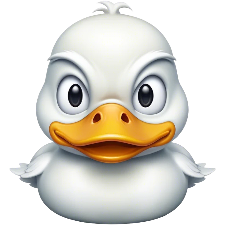 Angry ducky emoji