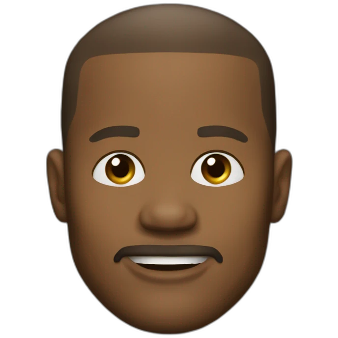 Jamie Foxx shaved emoji