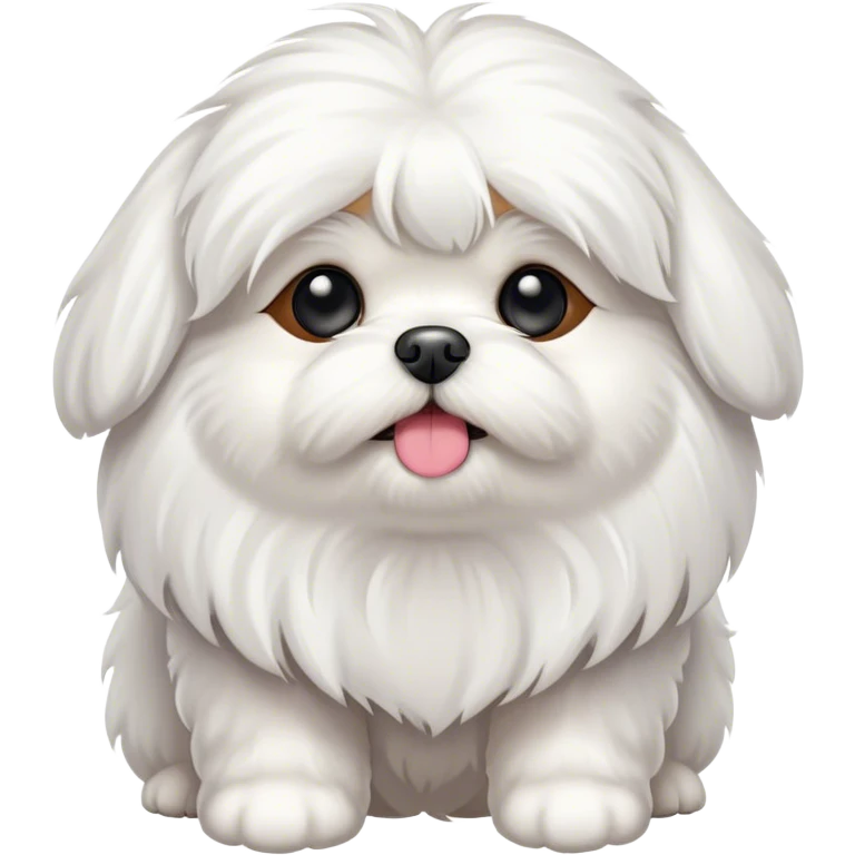 Maltese dog emoji