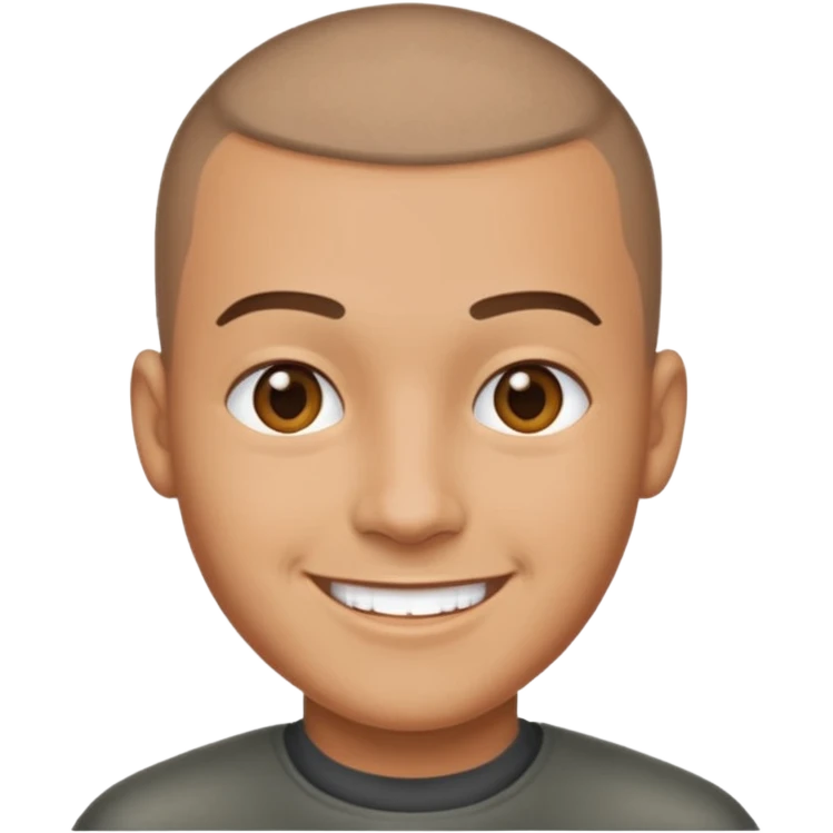 buzz cut man emoji