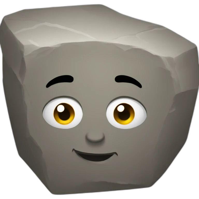 Rock solid emoji