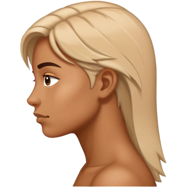 side profile side eye emoji