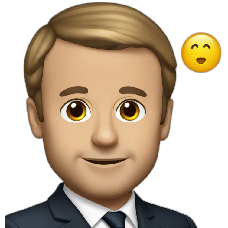 Emmanuel Macron emoji