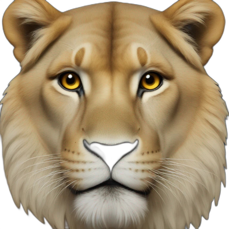 Löwe im Weltall emoji