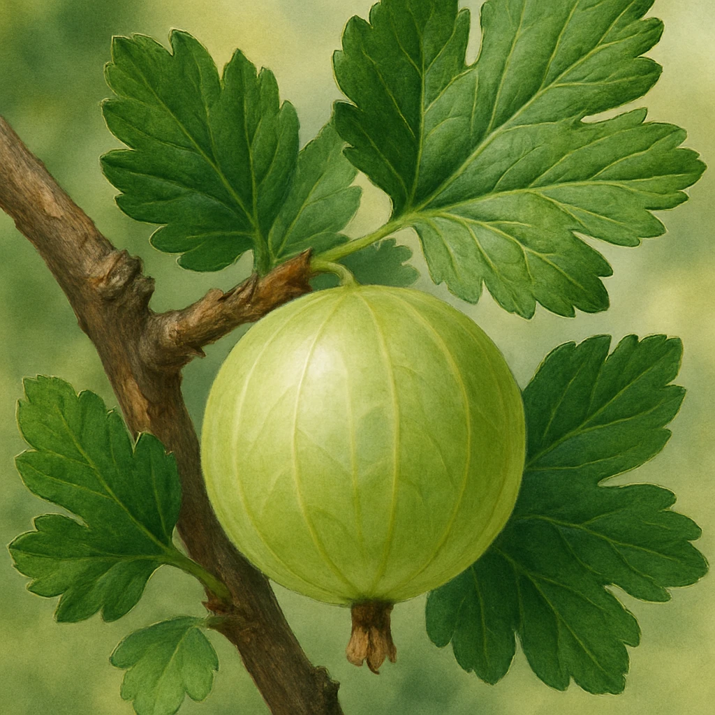gooseberry on branch emoji