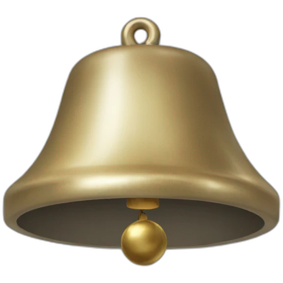 floating bell emoji