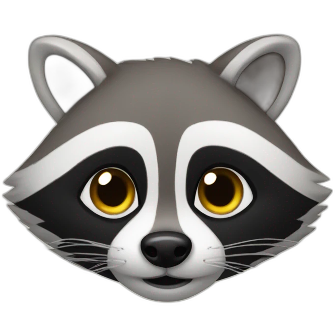 Raccoon emoji