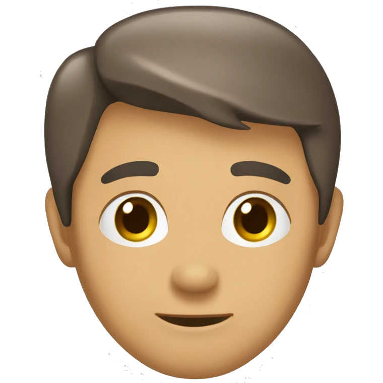 коричневый пудель  emoji