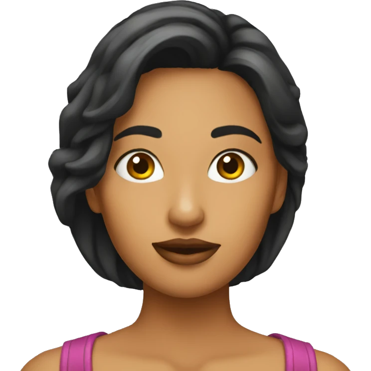 Una chola de compras emoji