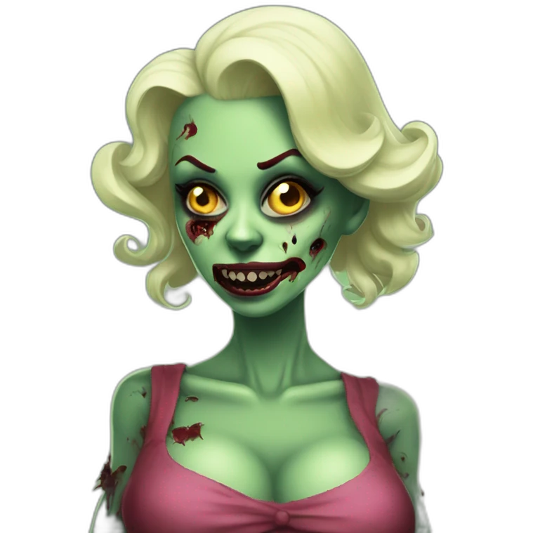 zombi pinup emoji
