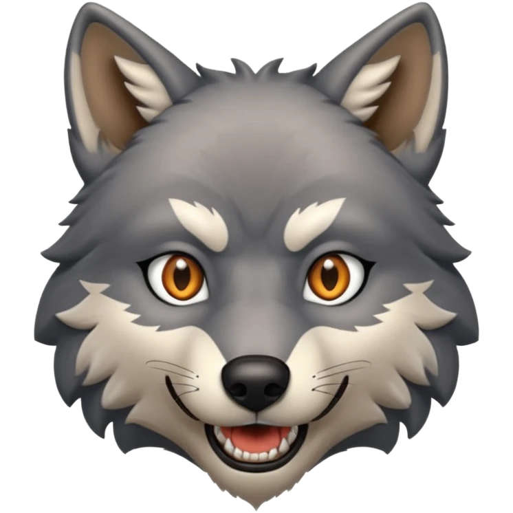 the wolf in the little red riding hood story emoji